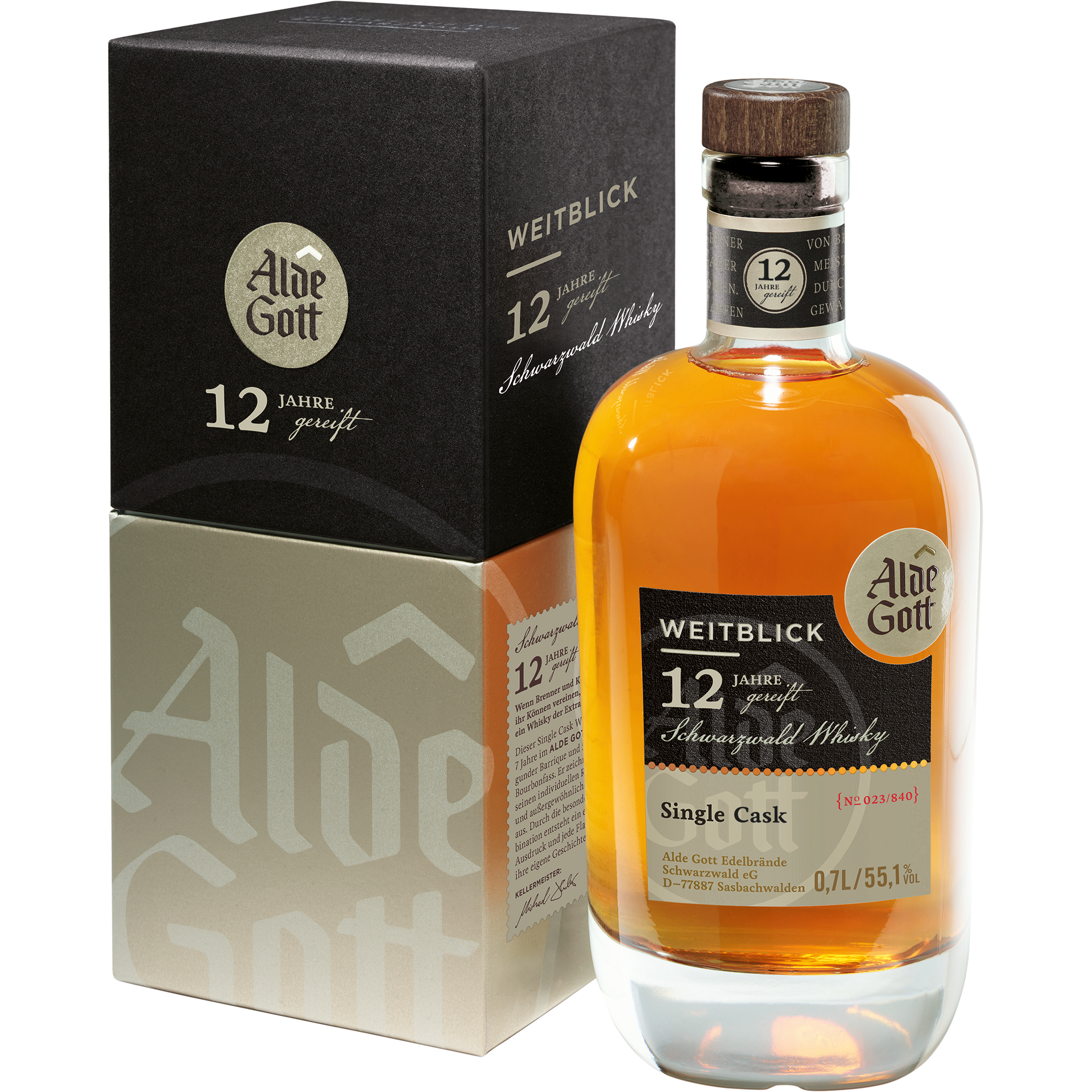 Schwarzwald Whisky 12 Jahre gereift